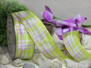 Karoband Maigrün-Lila