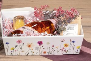 Gefüllter Geschenkkorb - Beispielfoto